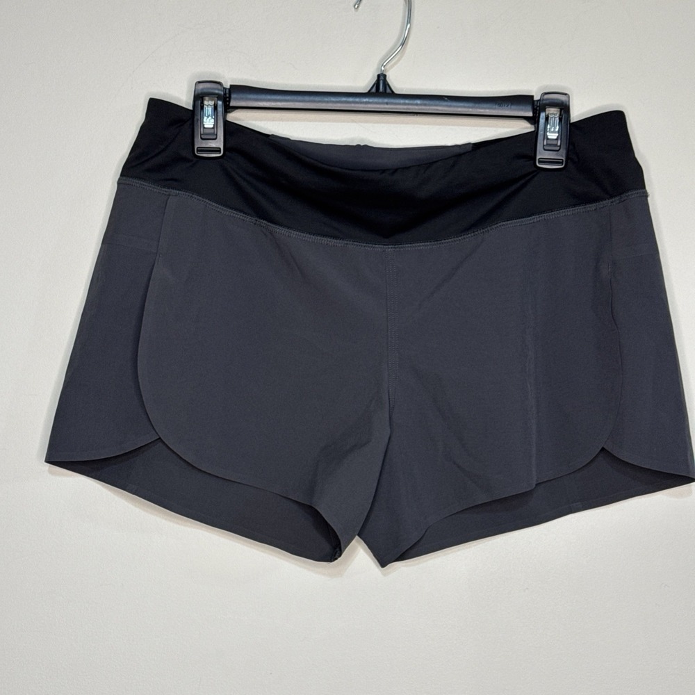 Patagonia Women's Stretch Hydropeak Surf Shorts Athletic Running Medium Black